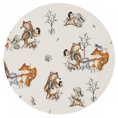 Baby Shop ágynemű huzat 100*135 cm - Róka és barátai 