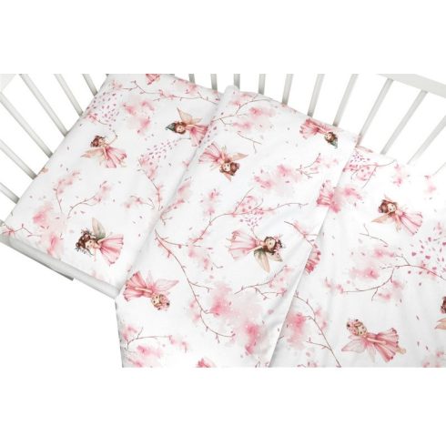 Baby Shop 2 részes babaágynemű - Varázsló tündér rózsaszín 