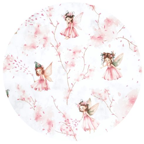 Baby Shop fejvédő kiságyba - Varázsló tündér rózsaszín 