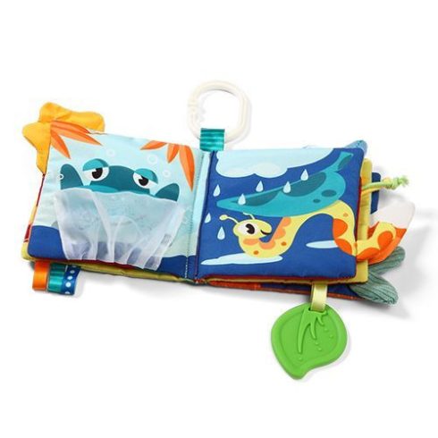 BabyOno Érzékfejlesztő babakönyv - Forest trip