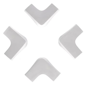 Zopa gumi sarokvédő 4db XL-es méret - White