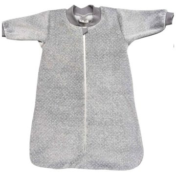   Vaganza Plüss hosszú ujjú hálózsák (56) - Apró Csillagok szürke