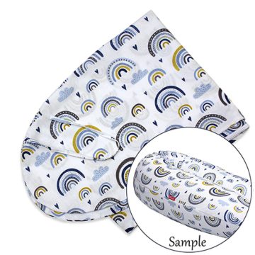   Scamp Formázható univerzális szoptatós párna pamut huzat - Rainbow
