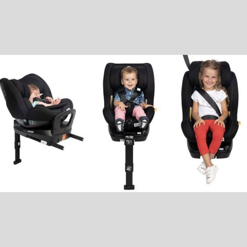 Chicco Seat3Fit i-Size 360°  40 - 125 cm, 0-6 év  0h +  India Ink