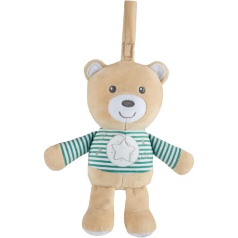 Chicco Lullaby Stardust Bear zenélő-fénylő altató plüssmackó 0 hó+