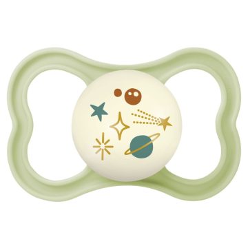 MAM Air Night 16h+ szilikon nyugtató cumi - zöld