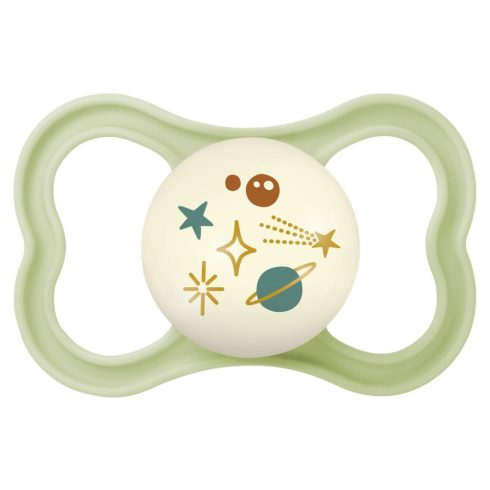 MAM Air Night 16h+ szilikon nyugtató cumi - zöld