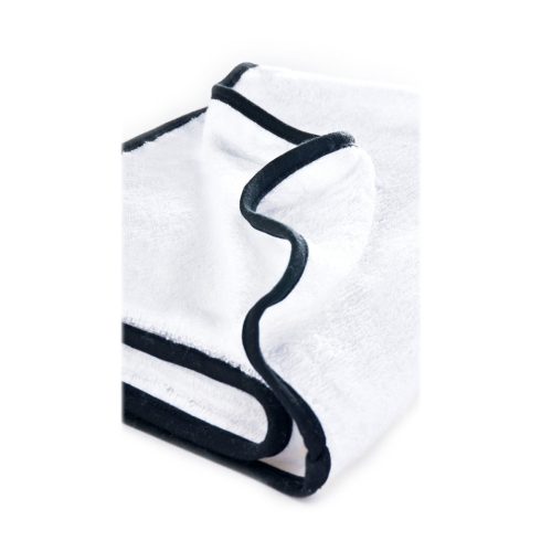 Kapucnis fürdőlepedő 100*100 cm - fehér pingvin