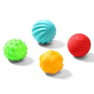 BabyOno tapintást fejlesztő labda szett 4 db 