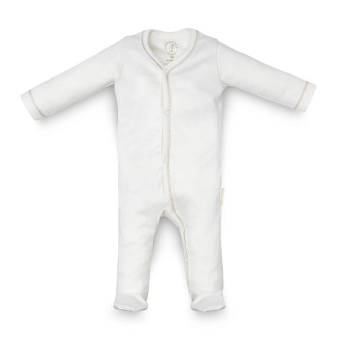 Kenguru Gold Hosszú ujjú Pamut Középen patentos Rugdalózó (62) -ekrü 