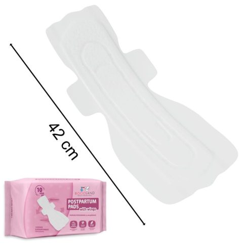 Bocioland ultra nedvszívó szülés utáni egészségügyi betét 10 db - L