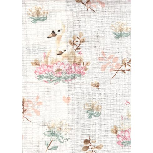Mintás textil pelenka 1db-os - Hattyú