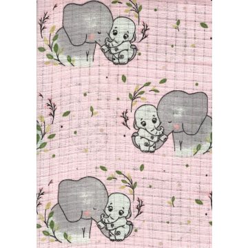 Mintás textil pelenka 1db-os - Elefánt 