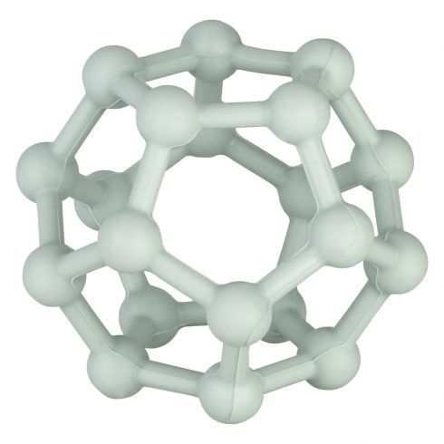 Baby-Nova szilikon  rágóka labda 3hó+ (zöld)