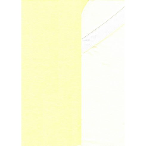 Baby Shop matracvédő lepedő - 80*160 cm - sárga
