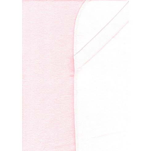 Baby Shop matracvédő lepedő 80*160 cm - rózsaszín