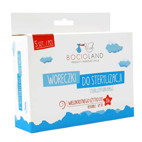 Bocioland sterilizáló zacskó - 5 db