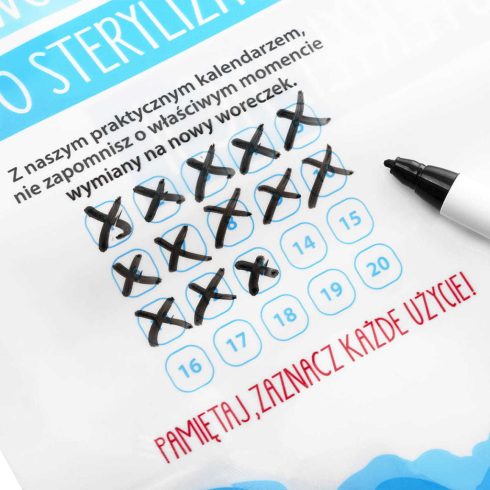 Bocioland sterilizáló zacskó - 5 db