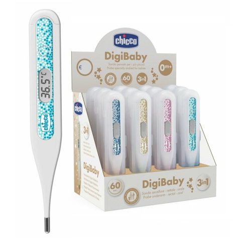 Chicco Digi Baby digitális hőmérő - türkizkék