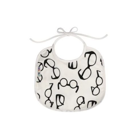 Akuku megkötős, kicsi előke - szemüveg 