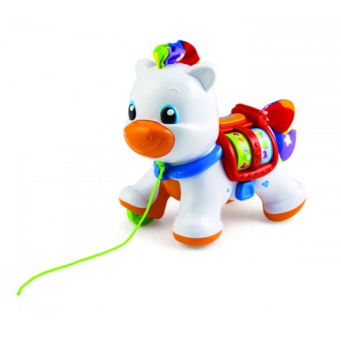 Clementoni - készségfejlesztő húzható póni 