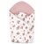 Baby Shop pólyatakaró 75x75cm - rózsaszín kacsa 