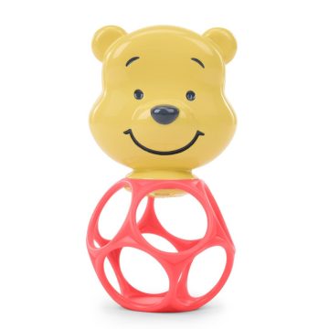   BRIGHT STARTS Rágóka csörgővel Micimackó Hunny & Shake 2db, 0m+