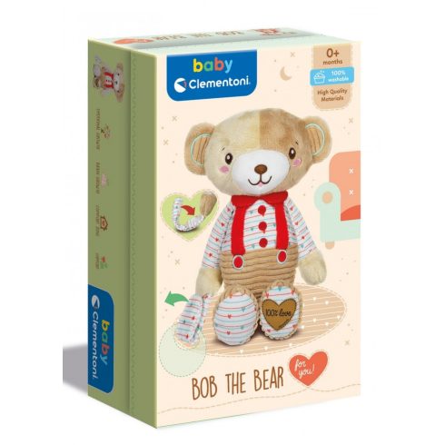 Clementoni Plüss  maci díszdobozban 