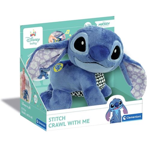 Clementoni Disney Stitch mászó plüssfigura 6+ hó