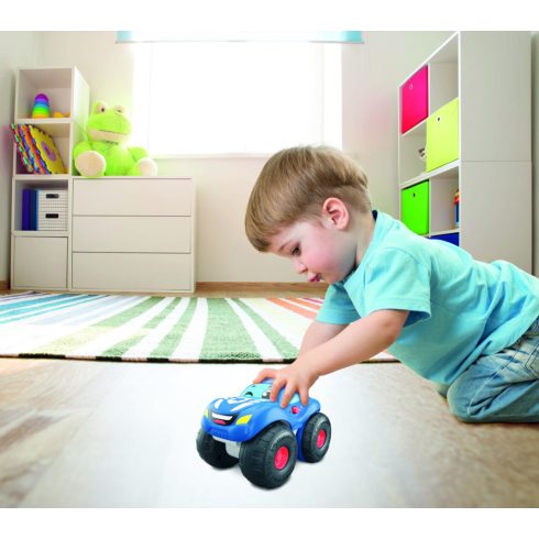 Clementoni Roger, hátrahúzós baby rendőrautó hanggal és fénnyel