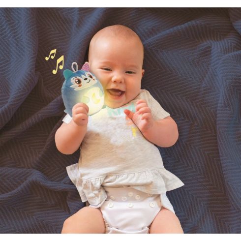 Clementoni Twinkle-twinkle kicsi farkas interaktív bébijáték 0+ hó