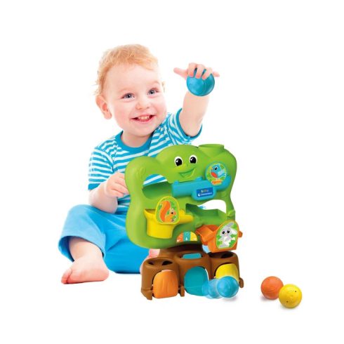 Clementoni Think&Fun: Mágikus színes fa puha labdákkal logikai játék