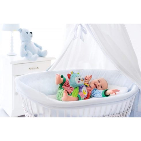 Clementoni Baby Zenélő plüss Bagoly éjszakai fénnyel 0+ hó