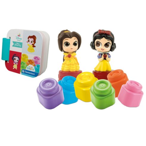 Clementoni Clemmy Disney Princess puha építőkockák fejlesztőjáték