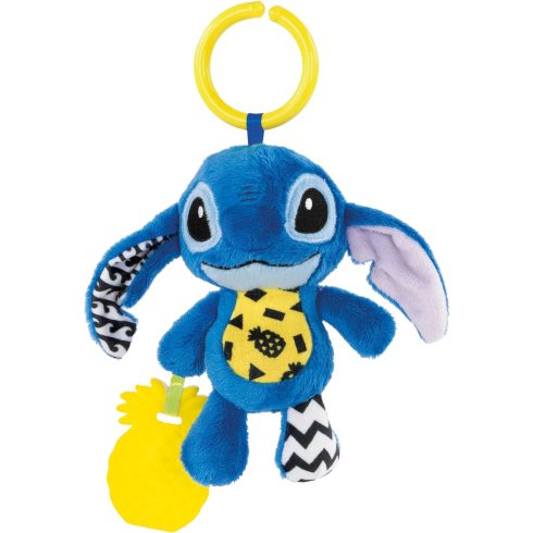 Clementoni Disney Stitch plüss bébijáték,rágóka