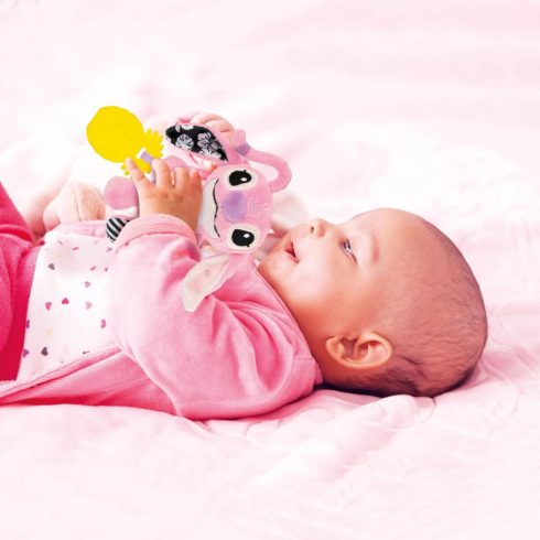 Clementoni Disney Stitch Angel plüss,rágóka