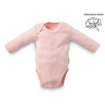   Kenguru Gold Hosszújju pamut kombidressz (50-56)  Rózsaszín 