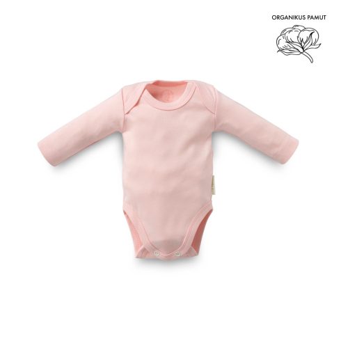 Kenguru Gold Hosszújju pamut kombidressz (50-56)  Rózsaszín 