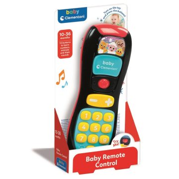   Clementoni Első távirányítóm bébijáték fény és hang effektekkel