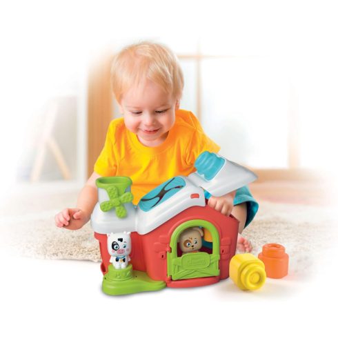 Clementoni Szenzoros puha farm szett 6+hó