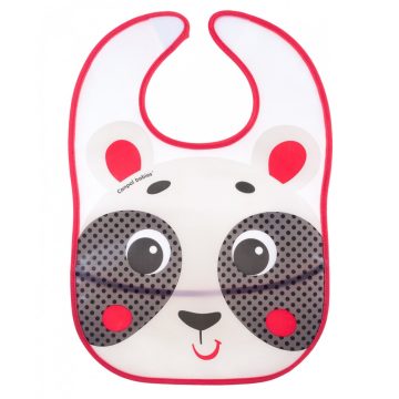 Canpol műanyag zsebes előke  - Panda