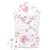 Baby Shop pólyatakaró 75x75cm -  Balerina maci rózsaszín 