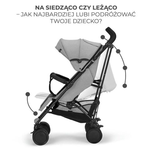 Kinderkraft SIESTA sport babakocsi - grey