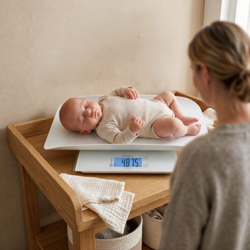 PETITE&MARS digitális baba mérleg 2in1 - Libra
