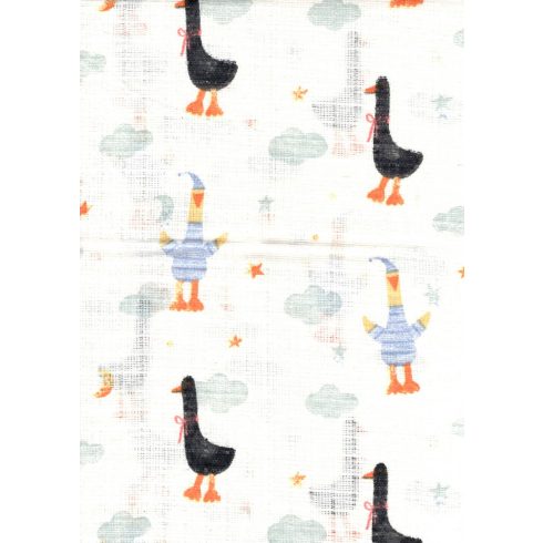 Mintás textil pelenka 1db-os - boldog liba