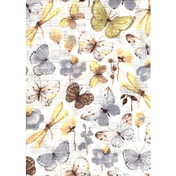 Mintás textil pelenka 1db-os - pillangók 