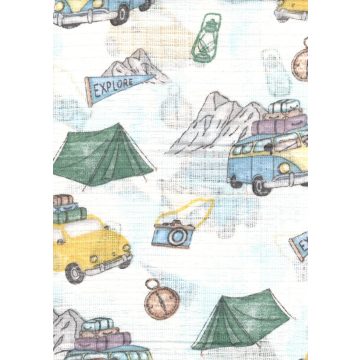 Mintás textil pelenka 1db-os - Explore