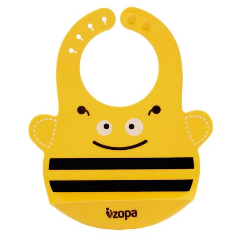 Zopa szilikon előke zsebbel - Bee