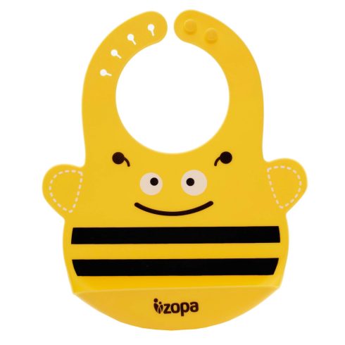 Zopa szilikon előke zsebbel - Bee