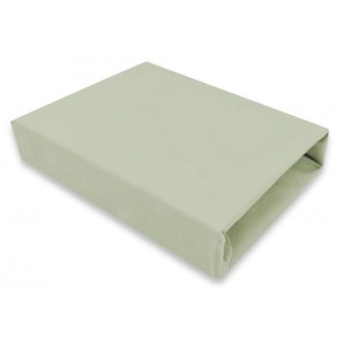 Baby Shop pamut,gumis lepedő 70*140 cm  - oliva